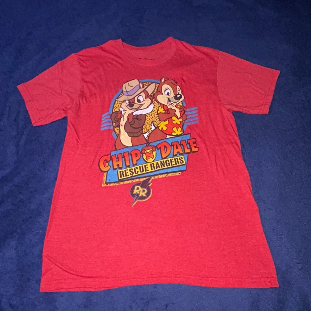 Red Chip 'n Dale Rescue Rangers T-Shirt